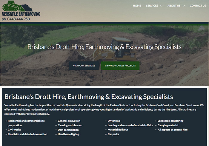 Versatile Earthmoving