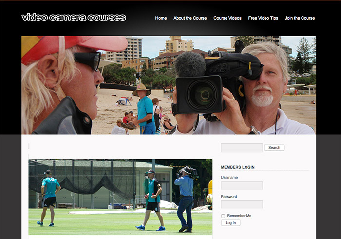 Video Camera Courses